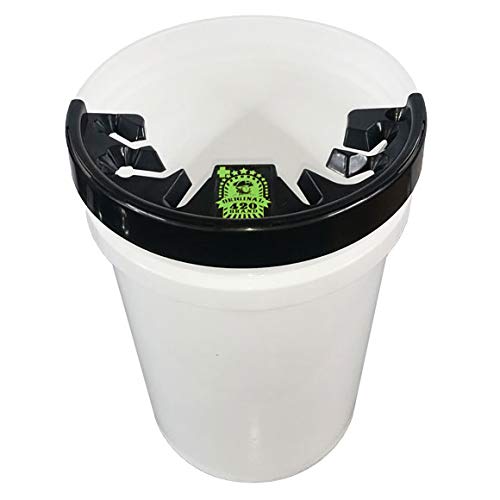 DeBudder Bucket Lid - Efficient Trimming Tool for Cannabis & Hemp Processing | Perfect for Growers & Harvesting Scissors Maintenance