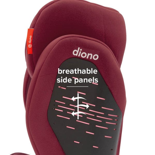 Diono Monterey 4 DXT Latch Booster Car Seat - High Back Booster for Kids 4-12 Years (Up to 120 lbs) | Side Impact Protection | Easy Installation | Perfect for School, Travel & Everyday Use