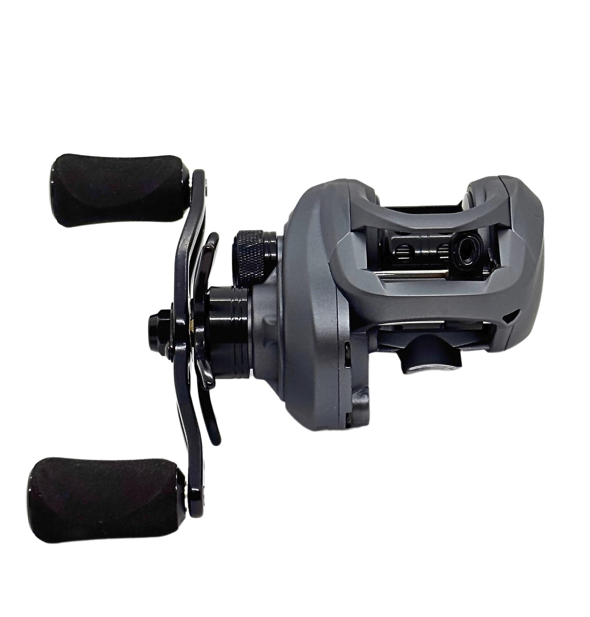 Fitzgerald Fishing VLD10 Reel - 10+1 Ball Bearing, Aluminum Spool, 20 LB Carbon Fiber Drag, All Metal Frame - Lightweight Powerhouse for Saltwater & Freshwater Fishing - Perfect for Bass, Trout & Tournament Anglers