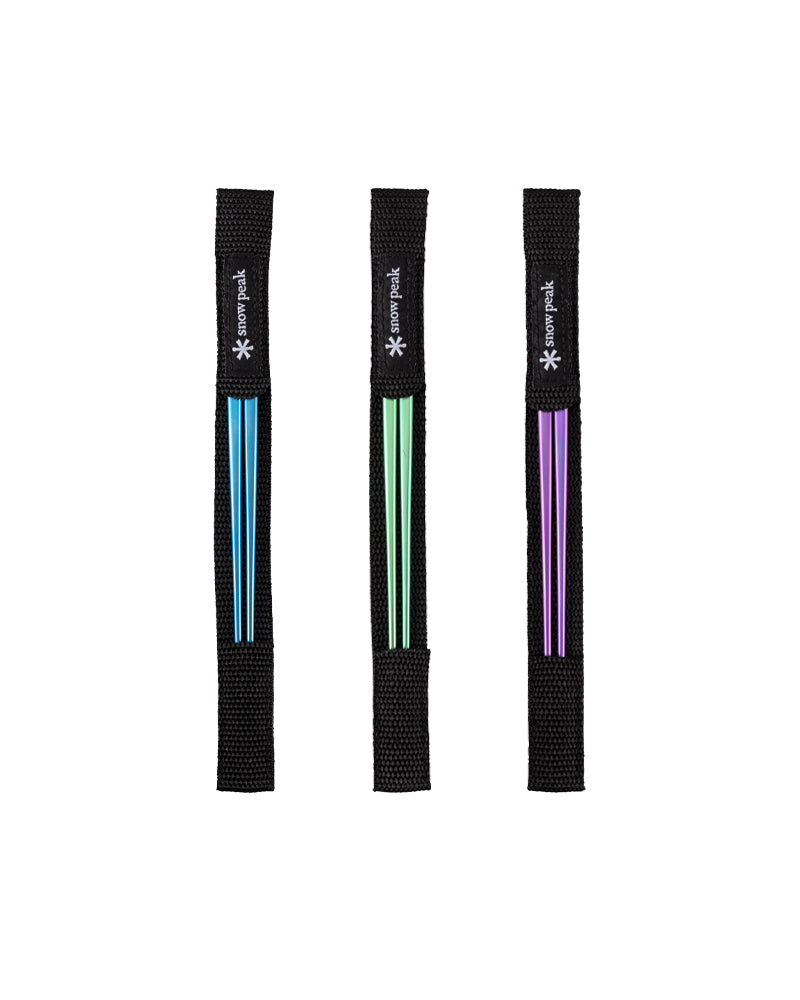 Premium Anodized Titanium Chopsticks - Durable, Lightweight & Non-Slip - Perfect for Asian Cuisine, Sushi, Ramen & Home Dining