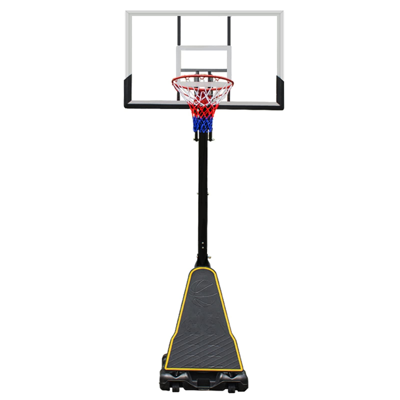 Portable Basketball Hoop Stand - Adjustable Height for Kids & Adults - 51