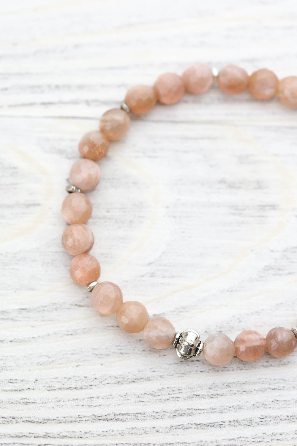 Healing Moonstone Bracelet for Women - Natural Gemstone Jewelry for Emotional Balance & Stress Relief | Perfect for Meditation, Yoga & Spiritual Healing