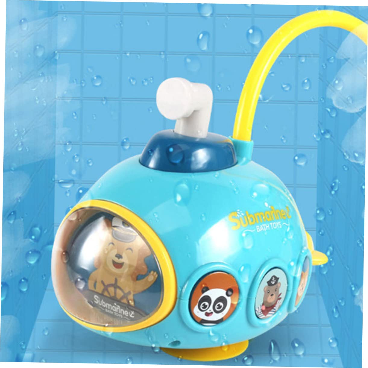VICASKY Kids Bath Toys for Toddlers 3-4 Years - Fun Plastic Blue Shower Toys for Bathtime Play & Learning | Perfect for Sensory Development & Water Play Activities