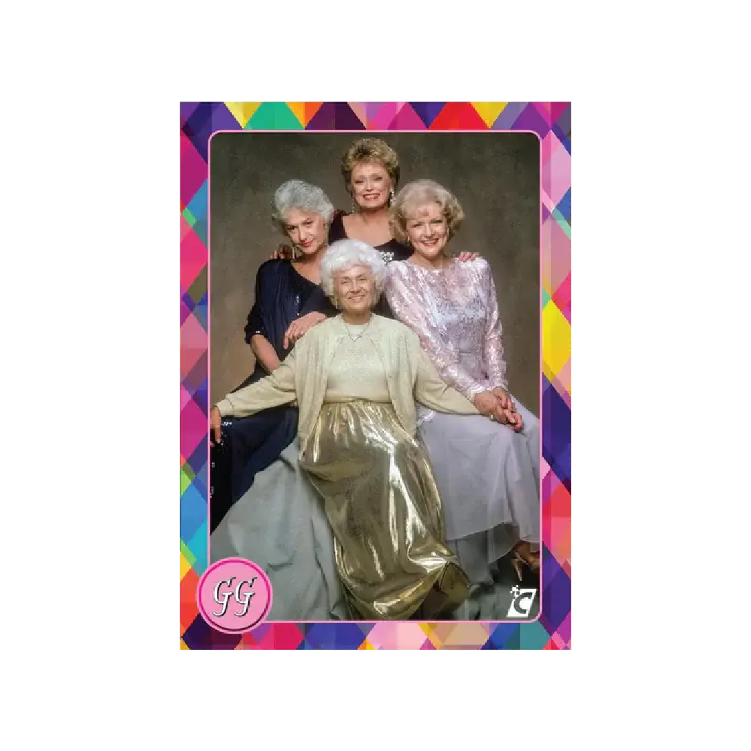 The Golden Girls Series 1 Trading Cards - 2 Pack Collector's Edition Box Set - Perfect for TV Show Fans & Card Collectors - Great for Gifts, Display, and Trading