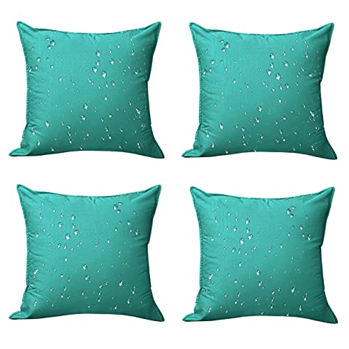 4 Pcs Teal