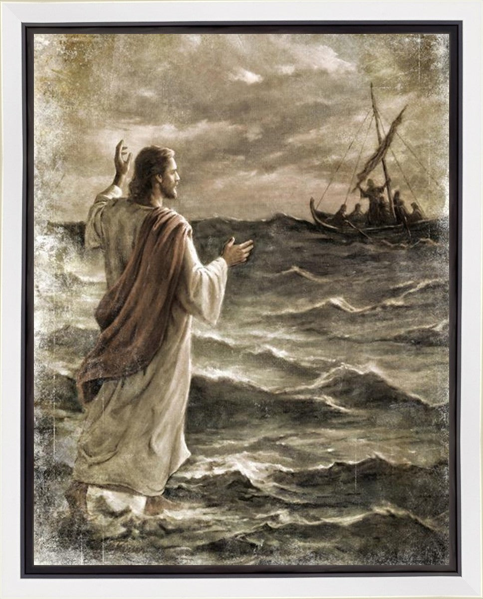 Be Not Afraid Gallery Wrap Canvas Art - Inspirational Christian Wall Decor for Home, Office & Church - Perfect for Living Room, Bedroom & Spiritual Spaces