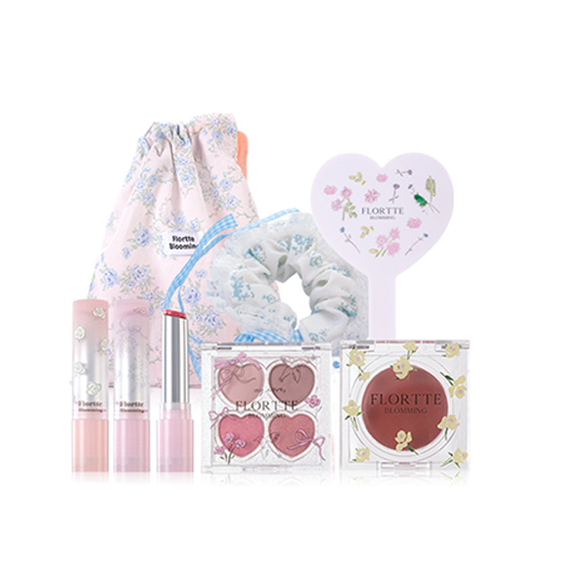 FLORTTE Narcissism Series 7-Piece Multi-Use Makeup Gift Set - Perfect for Birthday Gifts, Valentine's Day & Everyday Glam Makeup Kit