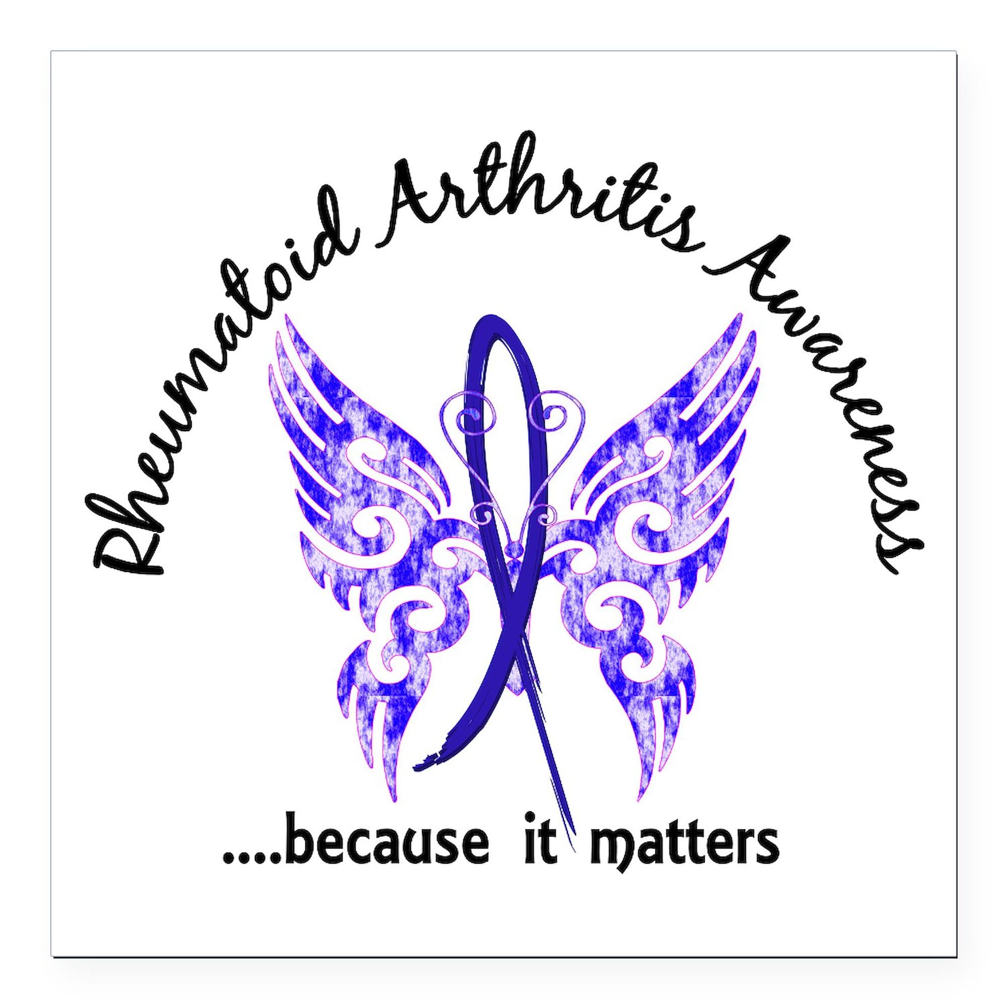 RA Butterfly 6.1 Square Car Magnet - 3x3 Inch Magnetic Bumper Sticker for Cars, Trucks & Vehicles - Decorative Auto Accessories for Personalization & Road Trips