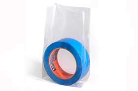 Clear Gusseted Poly Bags 3 Mil Thick - 6
