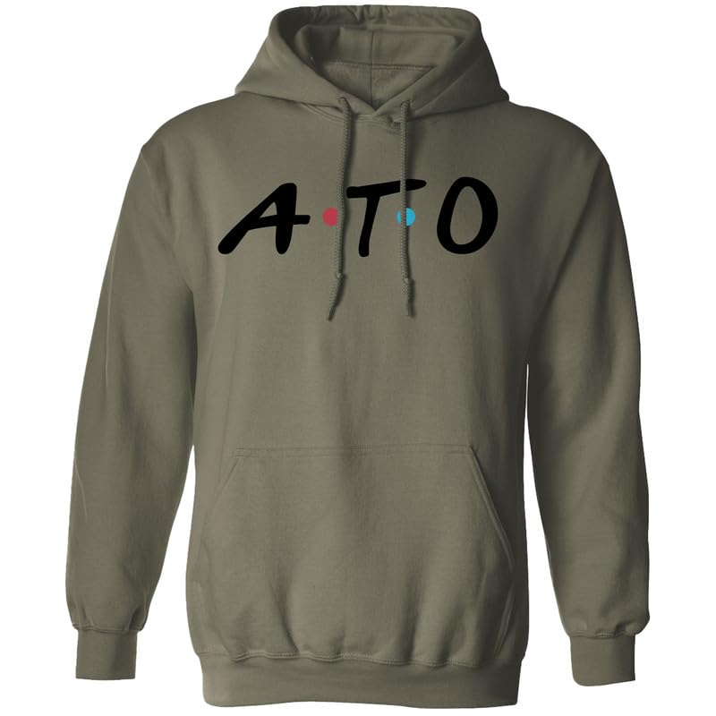 Alpha Tau Omega Hoodie - ATO Greek Letter Sweatshirt for College Fraternity & Sorority | Comfortable Pullover for Campus Life, Greek Week & Brotherhood Events