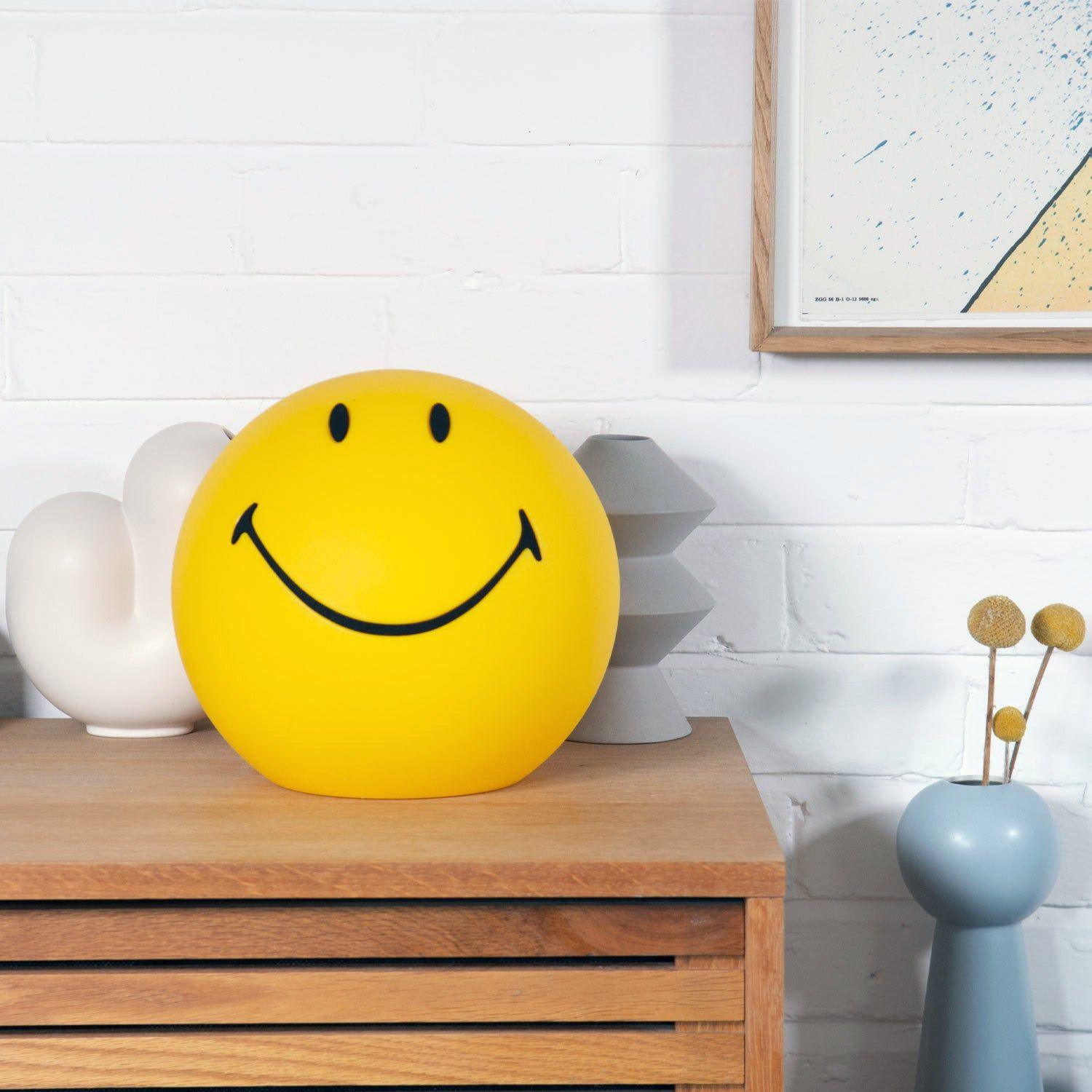 Smiling Table Lamp - Modern LED Night Light for Bedroom, Nursery & Office - Perfect for Reading, Decor & Relaxation