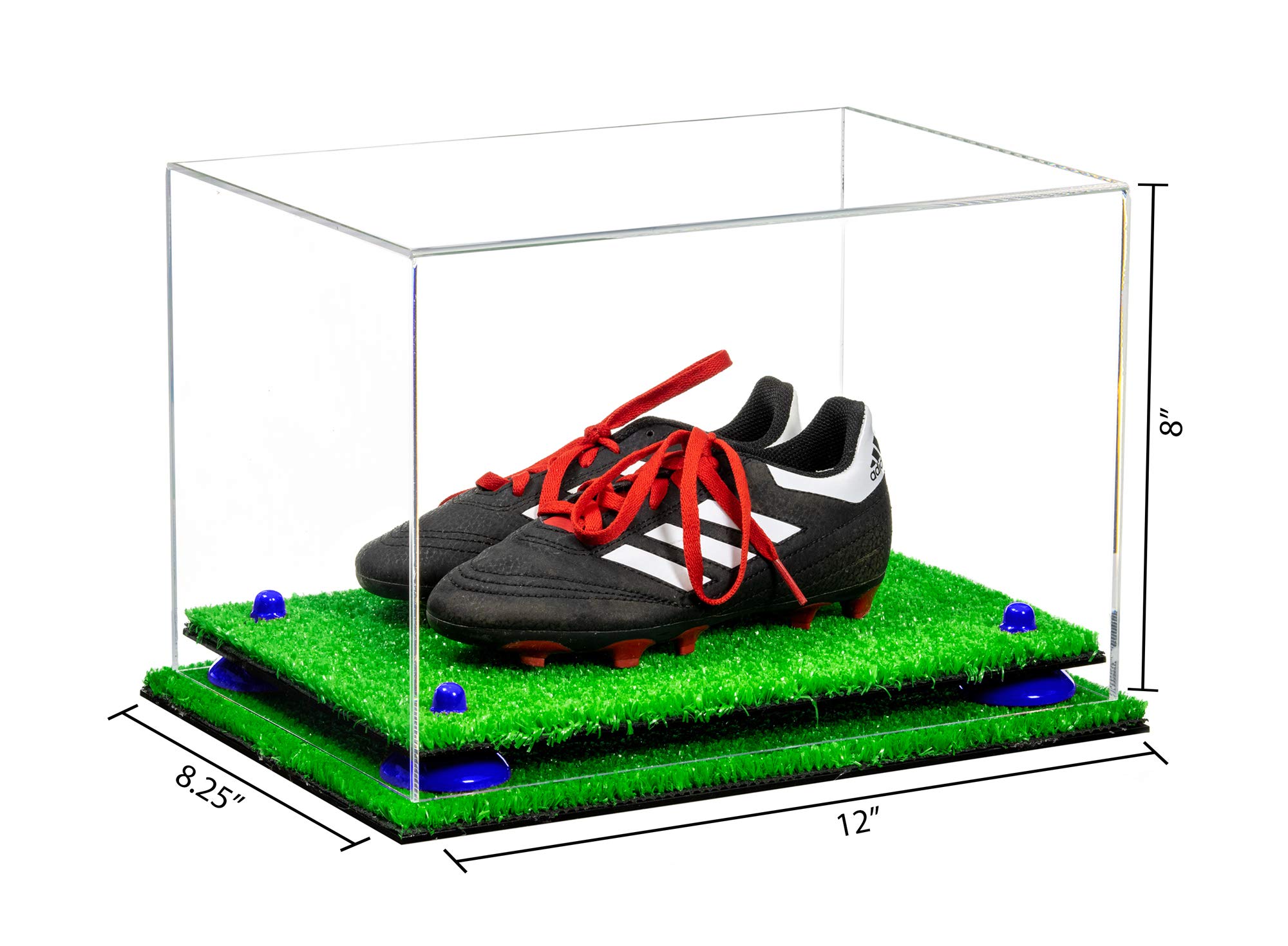 Clear Acrylic Kids Shoe Display Case - Durable Shoe Organizer for Sneakers & Sandals - Perfect for Retail Stores, Kids Room Decor & Shoe Collection Display
