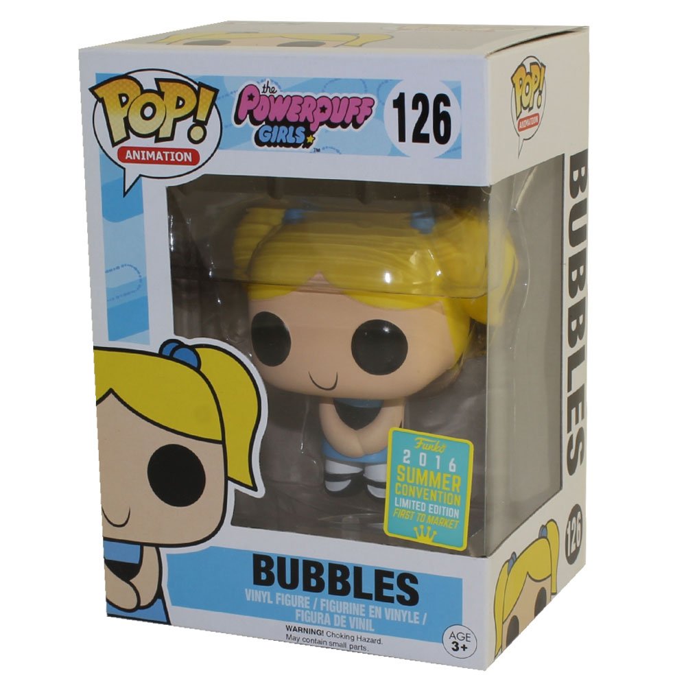 Funko Pop Exclusive: Bubbles - The Powerpuff Girls Collectible Vinyl Figure | Perfect for Fans, Display & Gift Giving