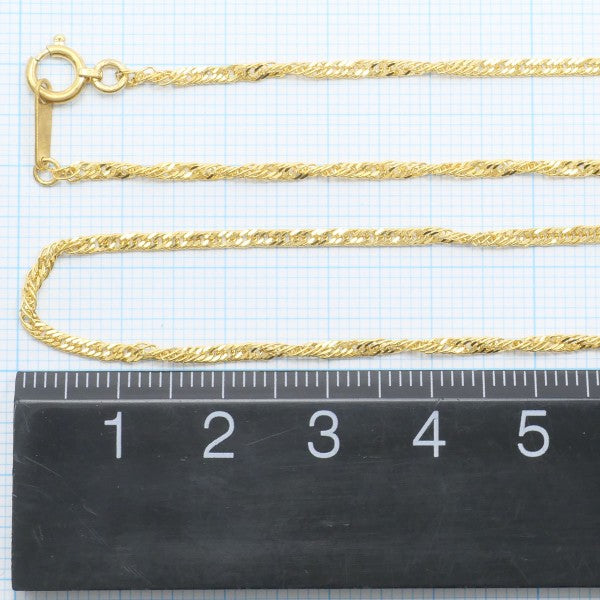 24K Yellow Gold Necklace for Women - Elegant & Durable 18K Gold Plated Chain Necklace Jewelry Gift for Her (Perfect for Weddings, Anniversaries & Special Occasions)