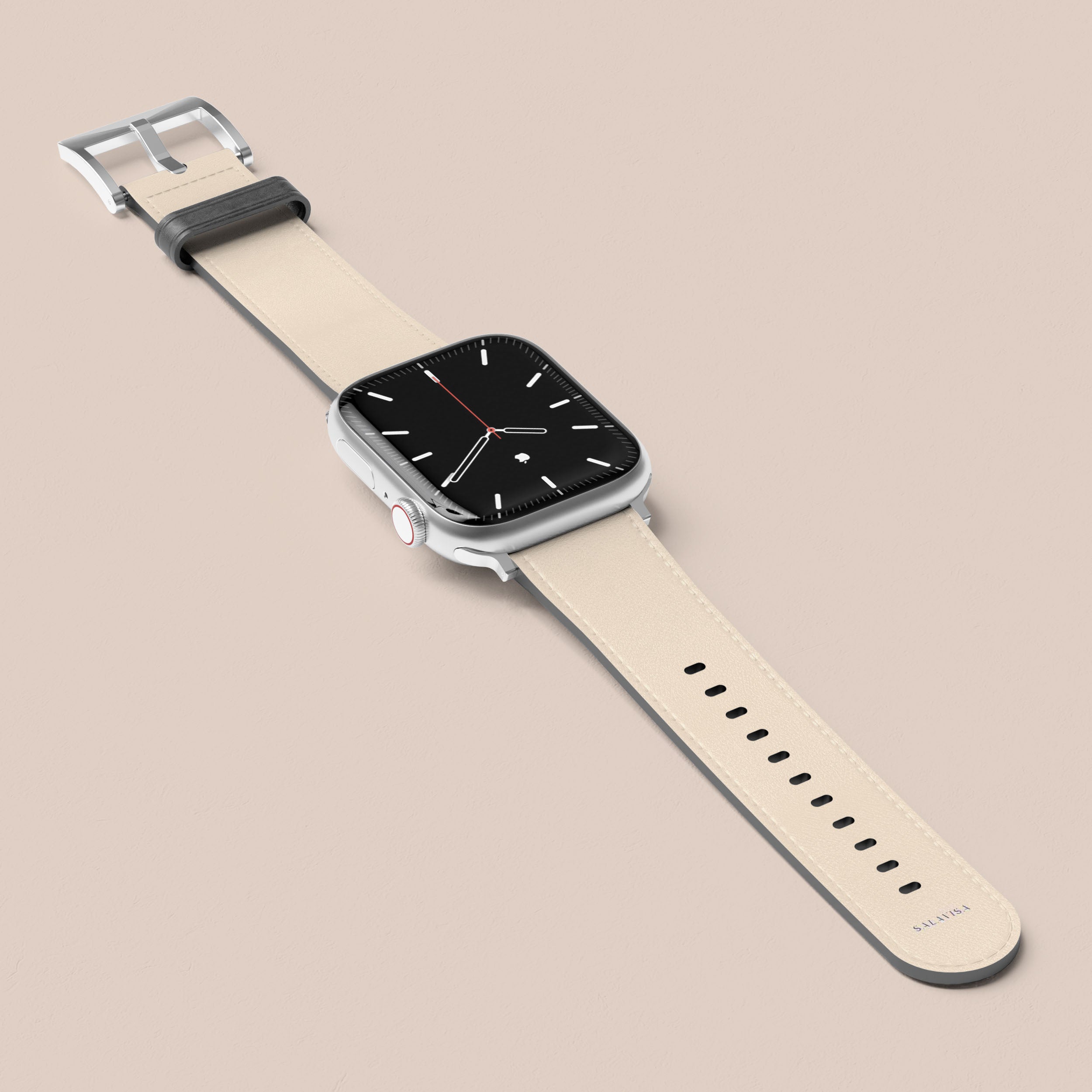 Beige Golf & Polo Apple Watch Band - Stylish & Comfortable Sport Strap for Men & Women - Perfect for Golf, Tennis & Casual Wear