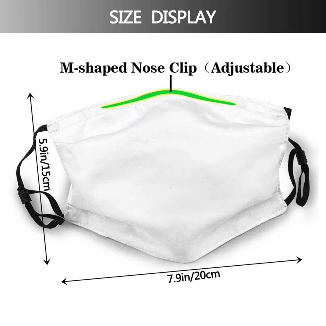4PCS Windproof Face Masks for Math Teachers - Reusable Outdoor Sports Masks for Men & Women - Perfect for Running, Cycling, and Daily Commute