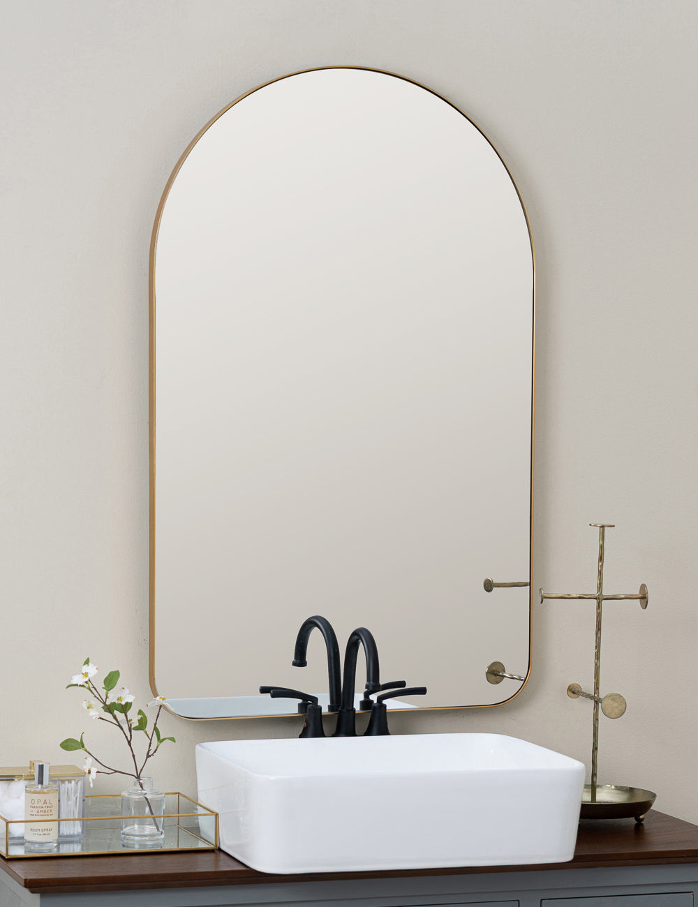 Chance Mirror - Elegant Wall Mirror for Home Decor & Vanity | Perfect for Bedroom, Bathroom, and Entryway