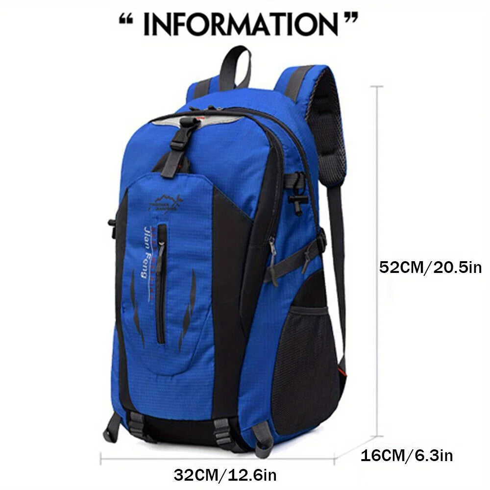 **Large Capacity Waterproof Hiking Backpack for Men - Lightweight Outdoor Travel Backpack for Camping, Trekking & Mountaineering | Durable Sports Daypack for Adventure & Daily Commute**