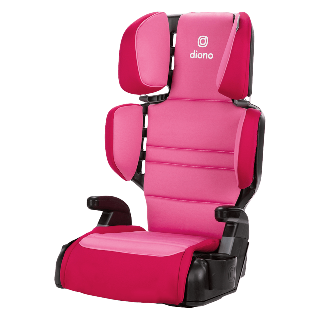 Diono Connect3® R 2-in-1 High Back Booster Car Seat - No LATCH - Safe & Comfortable for Kids 3-12 Years - Perfect for Travel & School Carpooling
