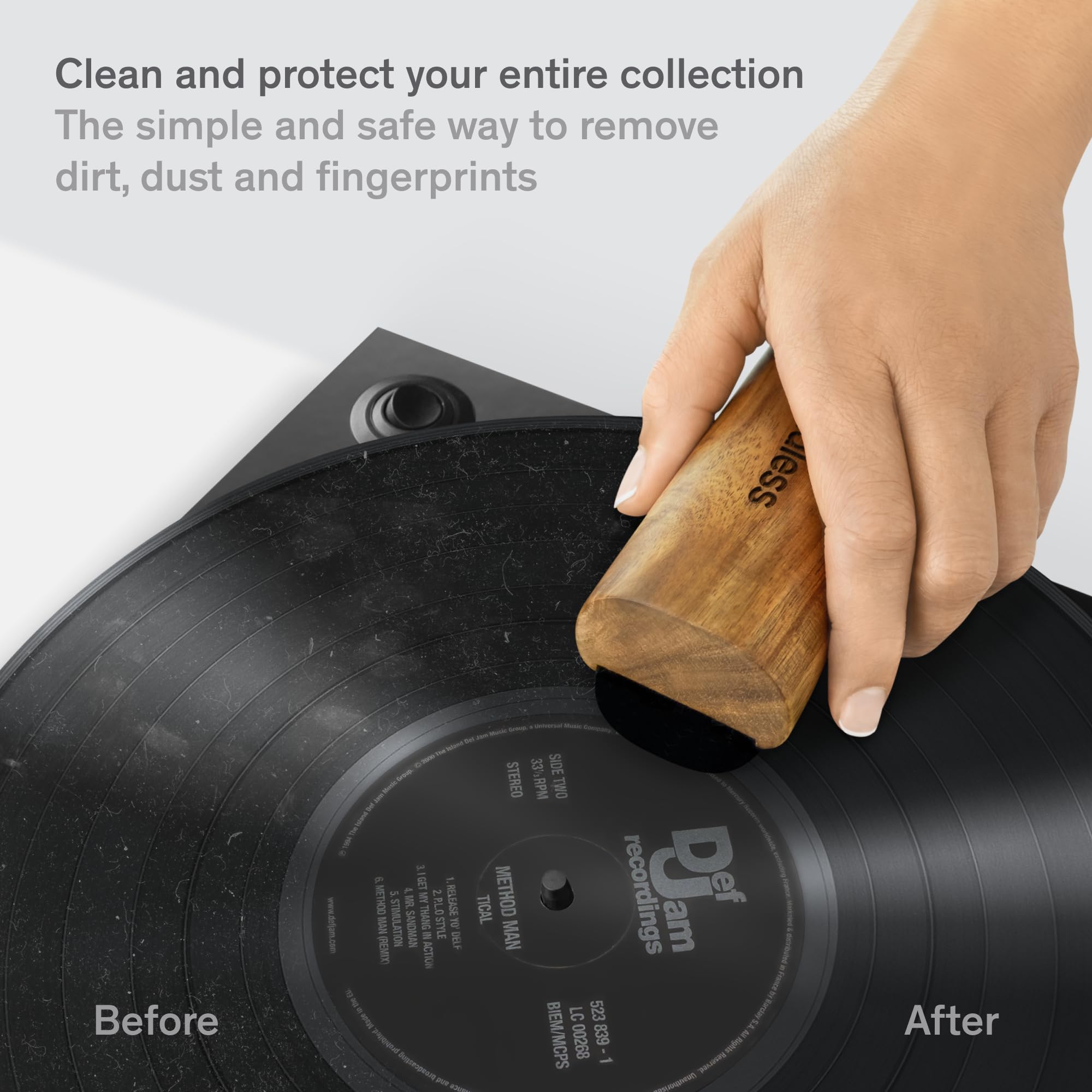 Premium Vinyl Record Cleaning Kit - 8-in-1 LP Cleaner Set with Carbon Fiber Brush, Velvet Brush, Stylus Cleaner, Cleaning Solution, Microfiber Cloths & Durable Metal Case - Perfect for Vinyl Collectors & Audiophiles to Maintain Pristine Sound Quality