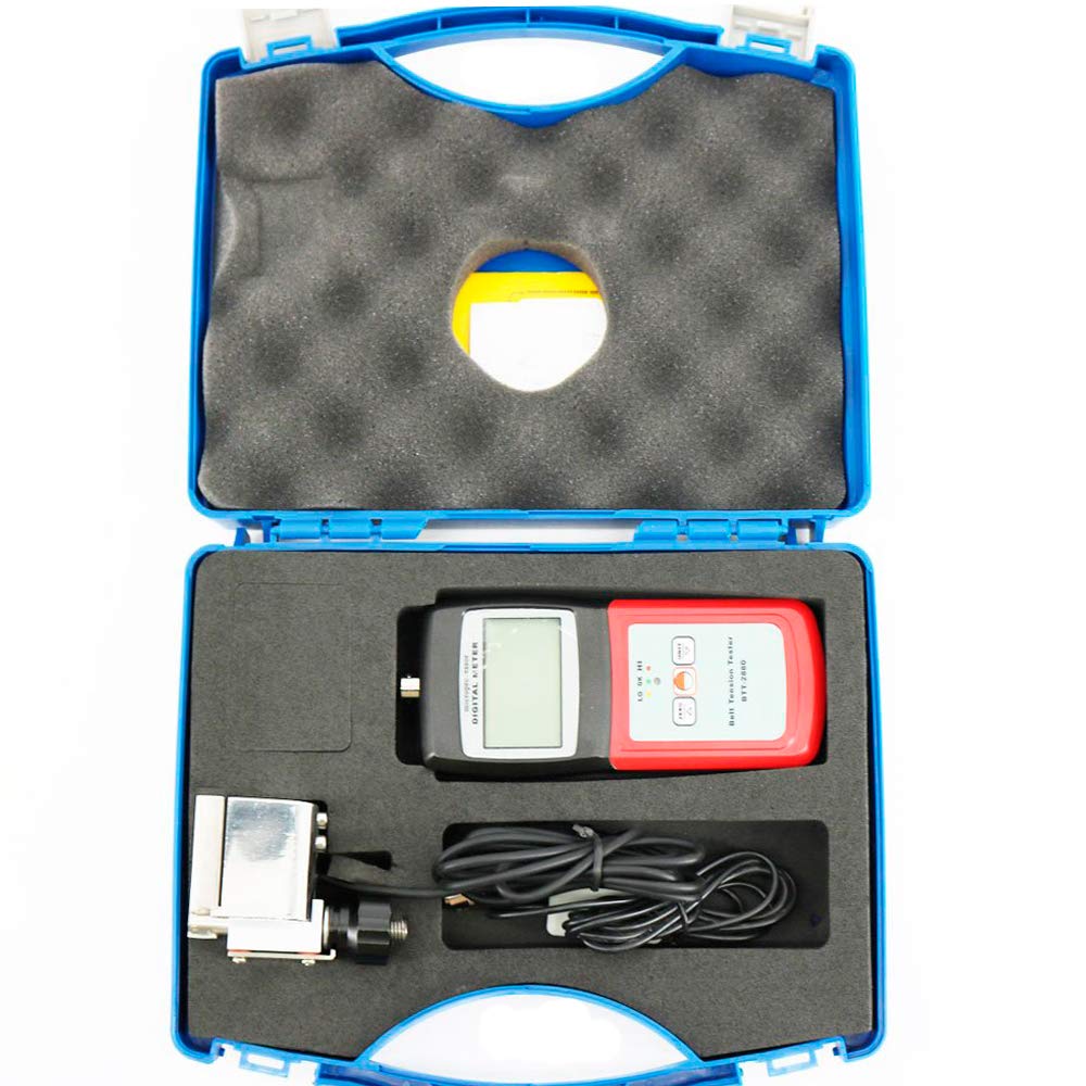 BTT-2880 Digital Belt Tension Tester - RS232/USB Cable & Software Included - Industrial Conveyor Belt Maintenance Tool for Factories & Warehouses
