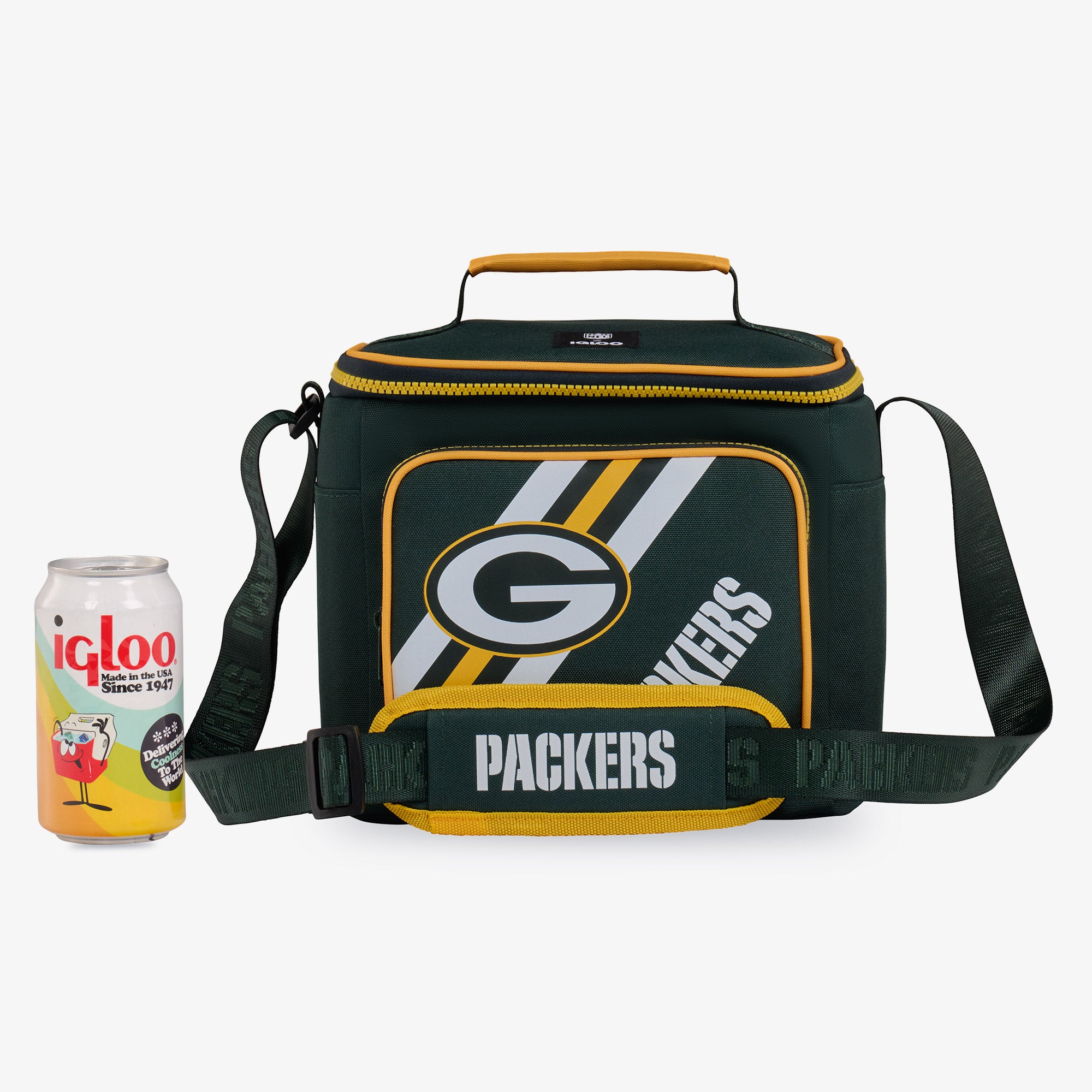 Green Bay Packers Insulated Lunch Cooler Bag - Perfect for Picnics, Tailgating & Outdoor Adventures