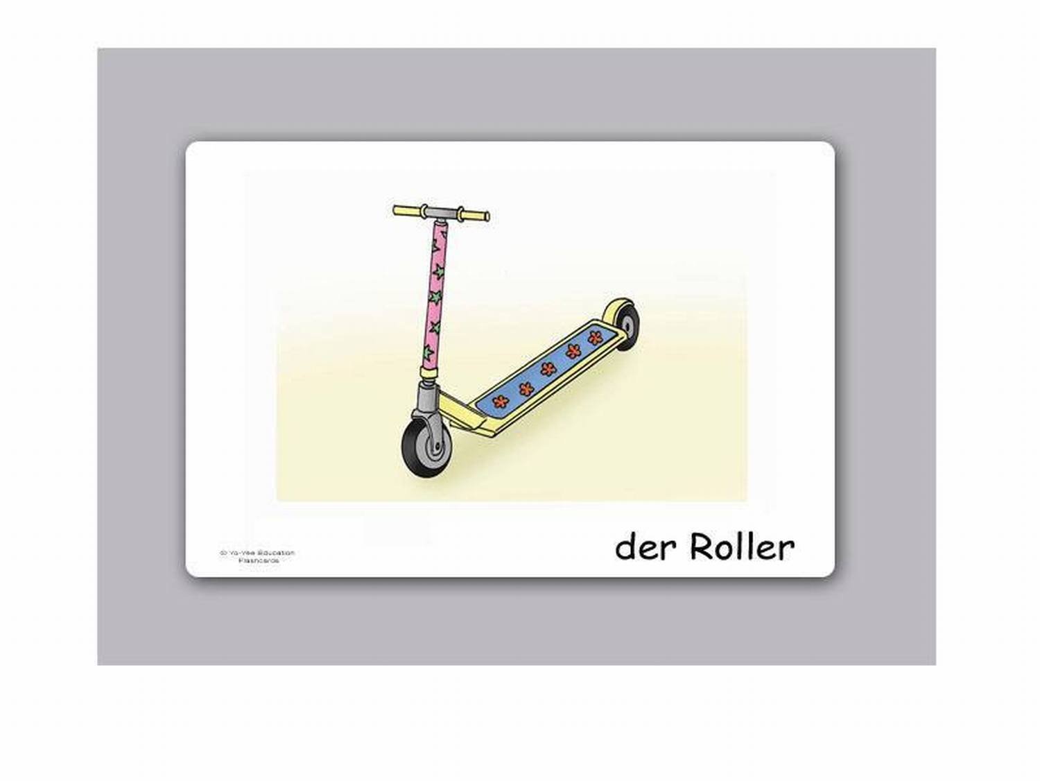 German Language Learning Flashcards for Kids - Toy Vocabulary Picture Cards for Early Education & Bilingual Development - Perfect for Homeschooling, Classroom & Travel Activities