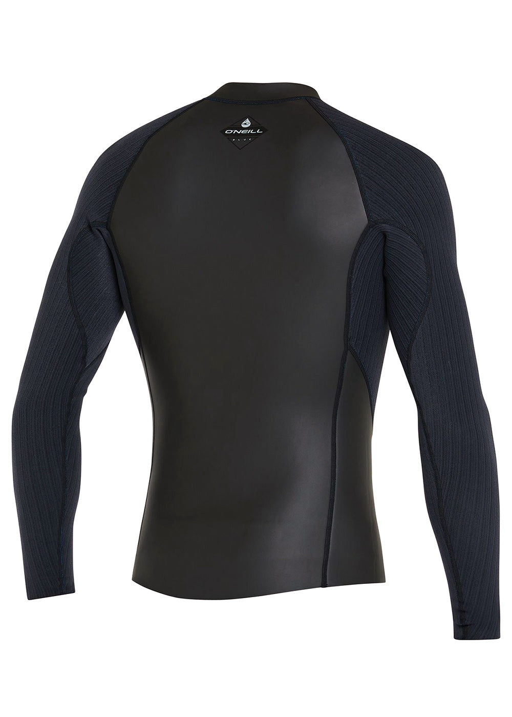 O'Neill Men's Hyperfreak 2mm Full-Zip Long Sleeve Wetsuit Jacket for Surfing, Diving & Water Sports - Premium Neoprene Thermal Protection