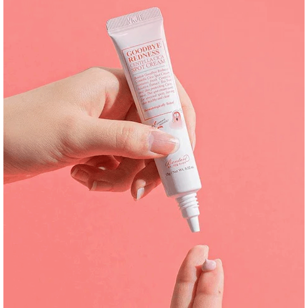 Benton Goodbye Redness Centella CICA Spot Cream 15g - Soothing Acne Treatment for Sensitive Skin | Perfect for Post-Breakout Care & Daily Skin Calming