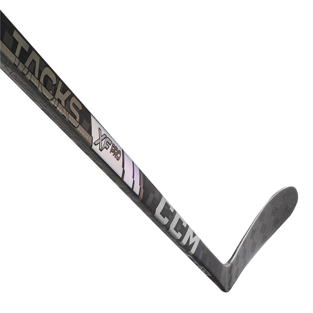 CCM Tacks XF Pro Junior Ice Hockey Stick - Lightweight Composite Hockey Stick for Youth Players - Perfect for Practice, Training & Competitive Games