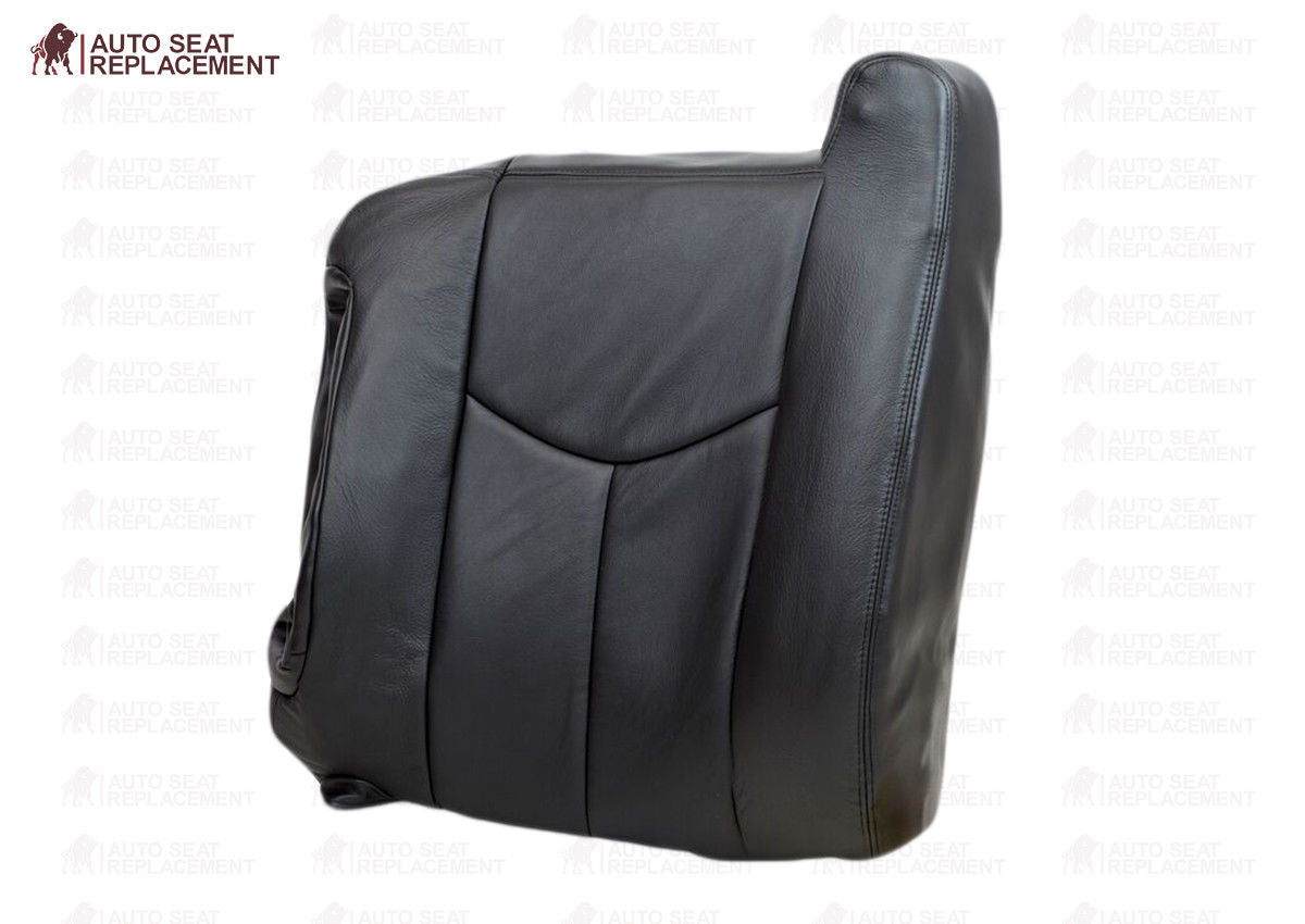 2003-2006 Chevy Silverado Passenger Seat Cover - Dark Gray Top Lean Back Design for Comfort & Style | Perfect for Road Trips & Daily Commutes