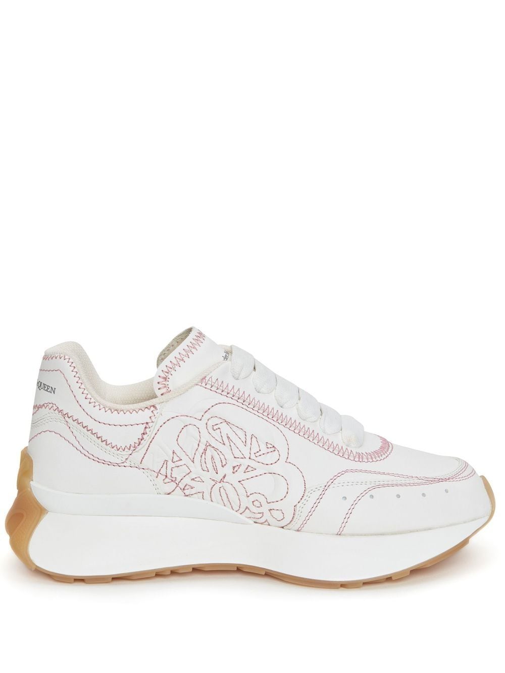 Alexander McQueen White Sneakers for Women - Luxury Fashion Designer Shoes for Casual & Streetwear Outfits