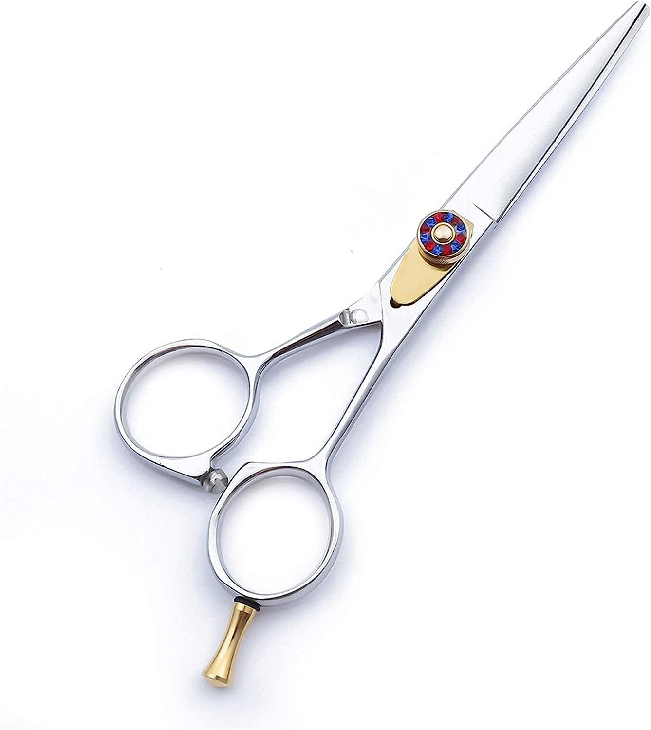 Professional 5.5 Inch Hair Cutting Scissors Kit - Stainless Steel Barber Scissors with Flat & Thinning Shears for Salon & Home Hairdressing | Perfect for Stylists, Barbers & DIY Haircuts