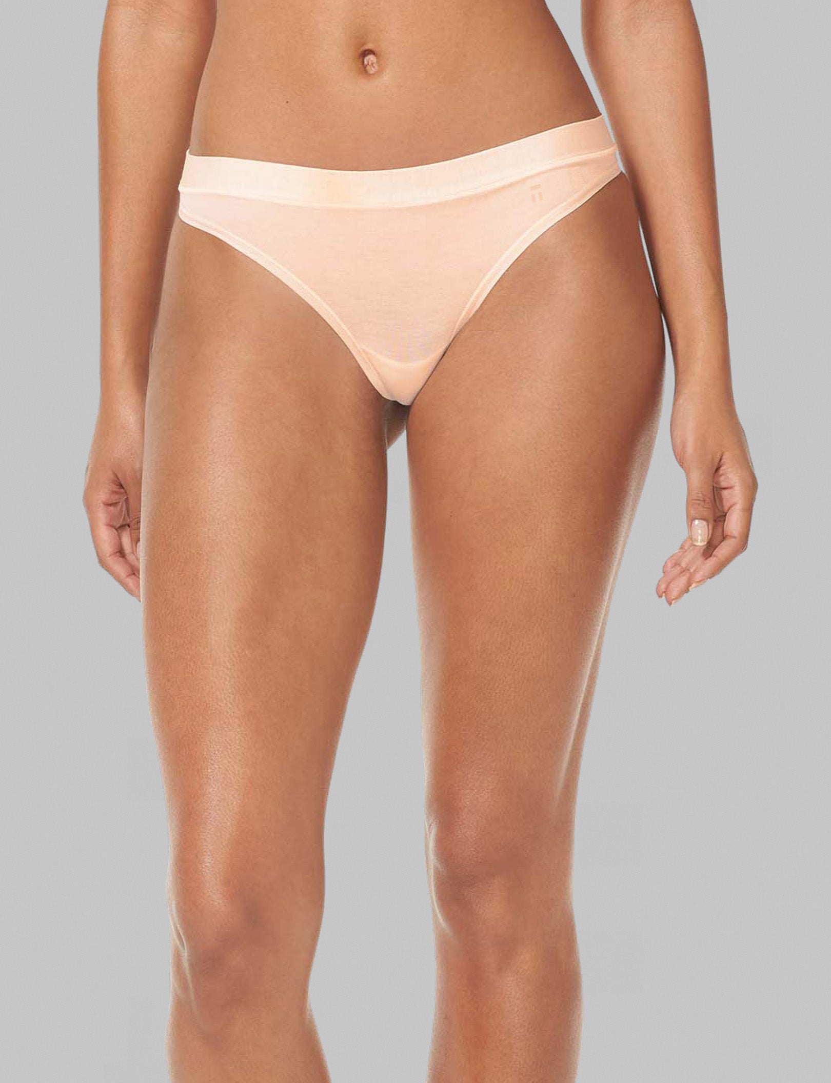 Seamless Women's Second Skin Thong - Ultra Soft Invisible Underwear for Everyday Comfort | Perfect for Yoga, Workout & Tight Clothing
