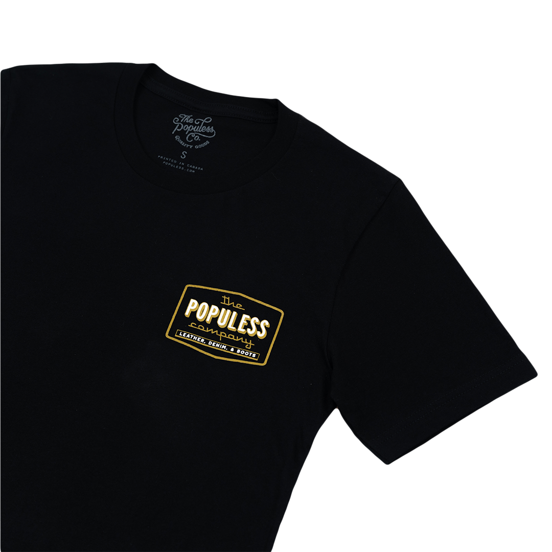 Rito Tee - Premium Black Cotton T-Shirt for Men & Women | Casual Wear, Street Style & Everyday Comfort