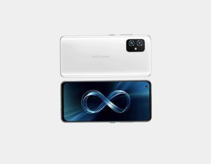 ASUS ZenFone 8 ZS590KS 5G Smartphone - 256GB Storage, 8GB RAM, GSM Unlocked (White) - Compact Flagship Phone for Gaming, Photography & Business Use