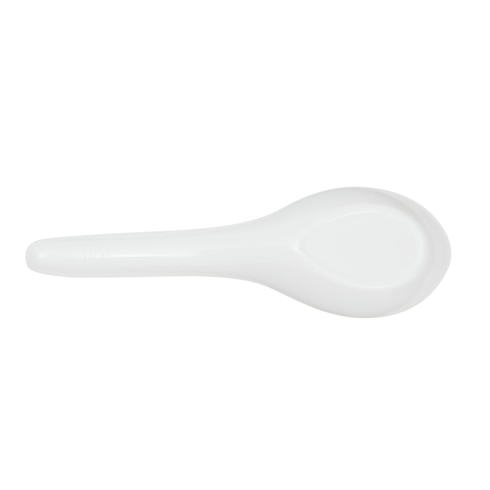 Juvale 12-Pack Melamine Rice Spoons for Noodles, Ramen, Miso Soup & Wonton - Durable 1.5 x 5 Inch Asian Soup Spoons - Perfect for Restaurants, Home Kitchens & Outdoor Dining