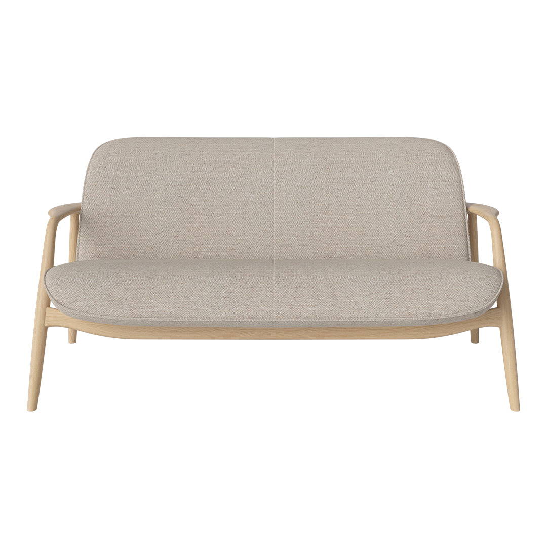 Bowie 2-Seater Sofa - Modern Fabric Living Room Couch for Small Spaces | Perfect for Apartments, Dorms & Cozy Home Decor