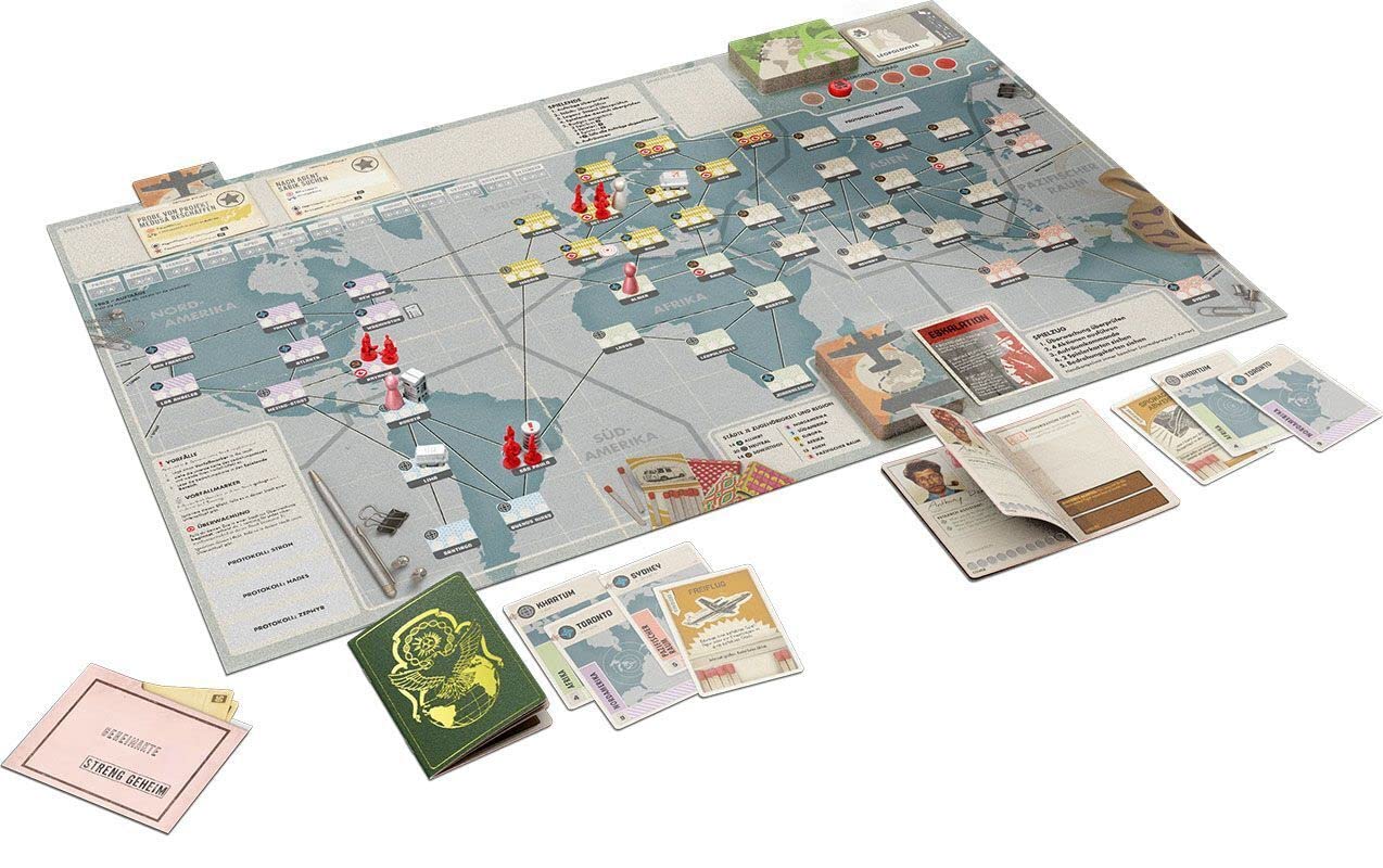 Z-Man Games ZMND0011 Strategy Board Game & Expansion - 2-4 Players, Ages 14+, 60+ Min Playtime | Perfect for Family Game Nights & Adult Strategy Game Enthusiasts