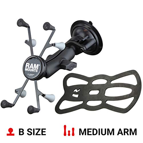 RAM Mounts RAM-B-166-UN8U X-Grip with RAM Twist-Lock Suction Cup Mount for 7\