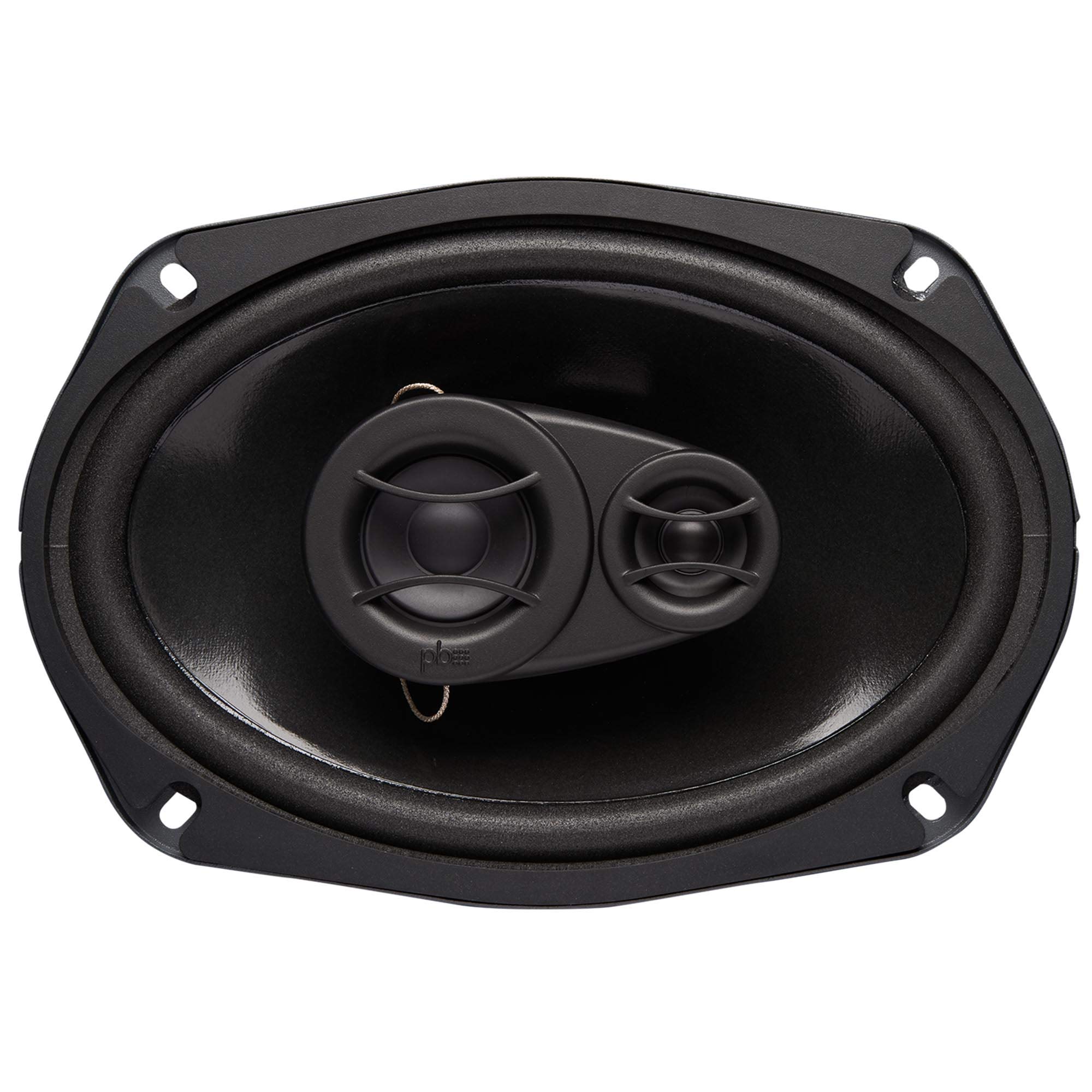 PowerBass S-6903 6x9 Inch 3-Way Coaxial Car Speakers - 2 Pairs OEM Replacement for Enhanced Audio - Perfect for Car Upgrades & Home Theater Systems
