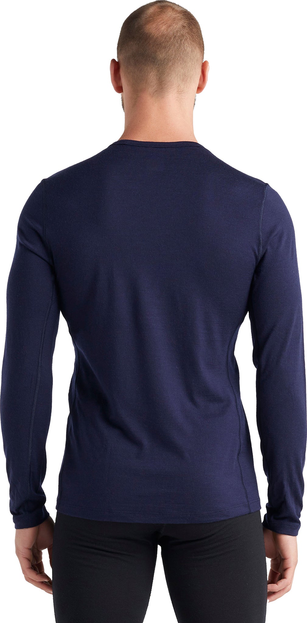 200 Oasis Long Sleeve Crew Neck T-Shirt for Men - Soft Cotton Casual Shirt - Perfect for Everyday Wear, Work & Outdoor Activities