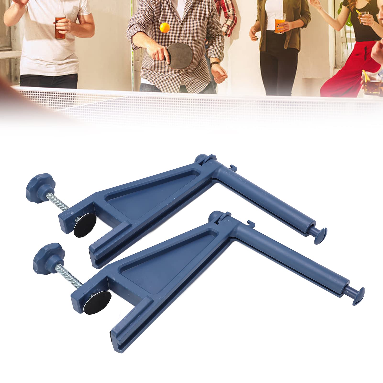 Professional Portable Table Tennis Net Set with Adjustable Clamp & Screw Fixation - Perfect for Indoor/Outdoor Ping Pong Games, Training & Family Fun