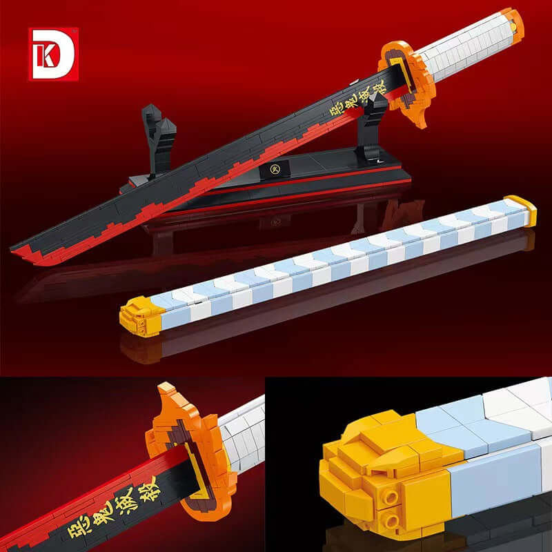 Demon Slayer Nichirin Sword Replica - Authentic Anime Cosplay Prop for Halloween, Conventions & Collectors | DK 1503 Model