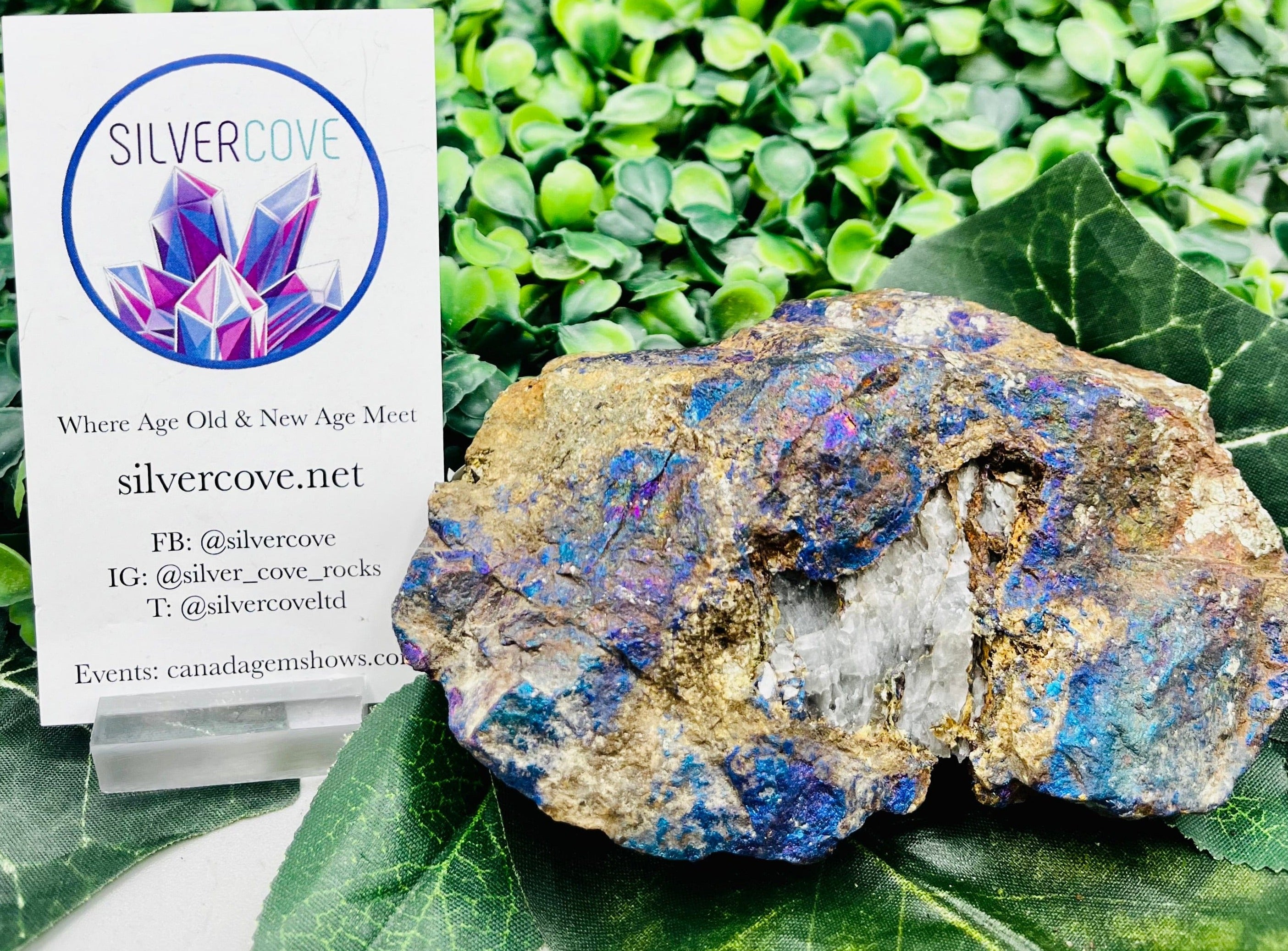 Natural Chalcopyrite Crystal Specimen - Raw Copper Ore Mineral for Collectors, Healing & Decor | Perfect for Rock Collections, Energy Healing & Home Display