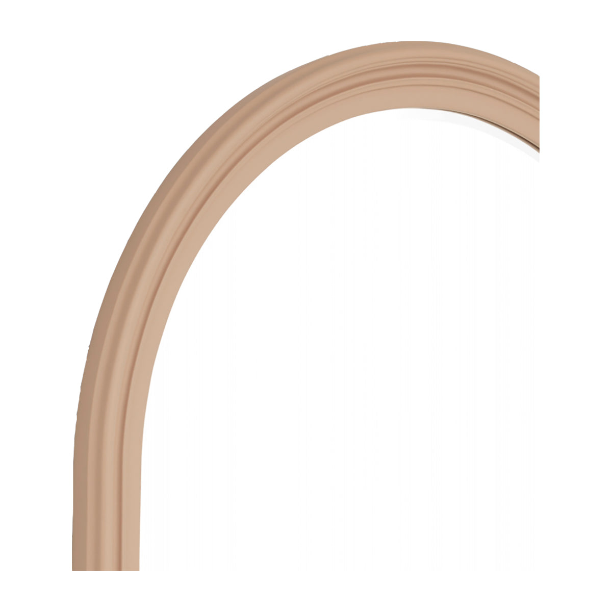 Iona Arch Mirror - 100 x 100 Inches, Elegant Full-Length Wall Mirror with Metal Frame for Bedroom, Living Room, or Entryway Decor