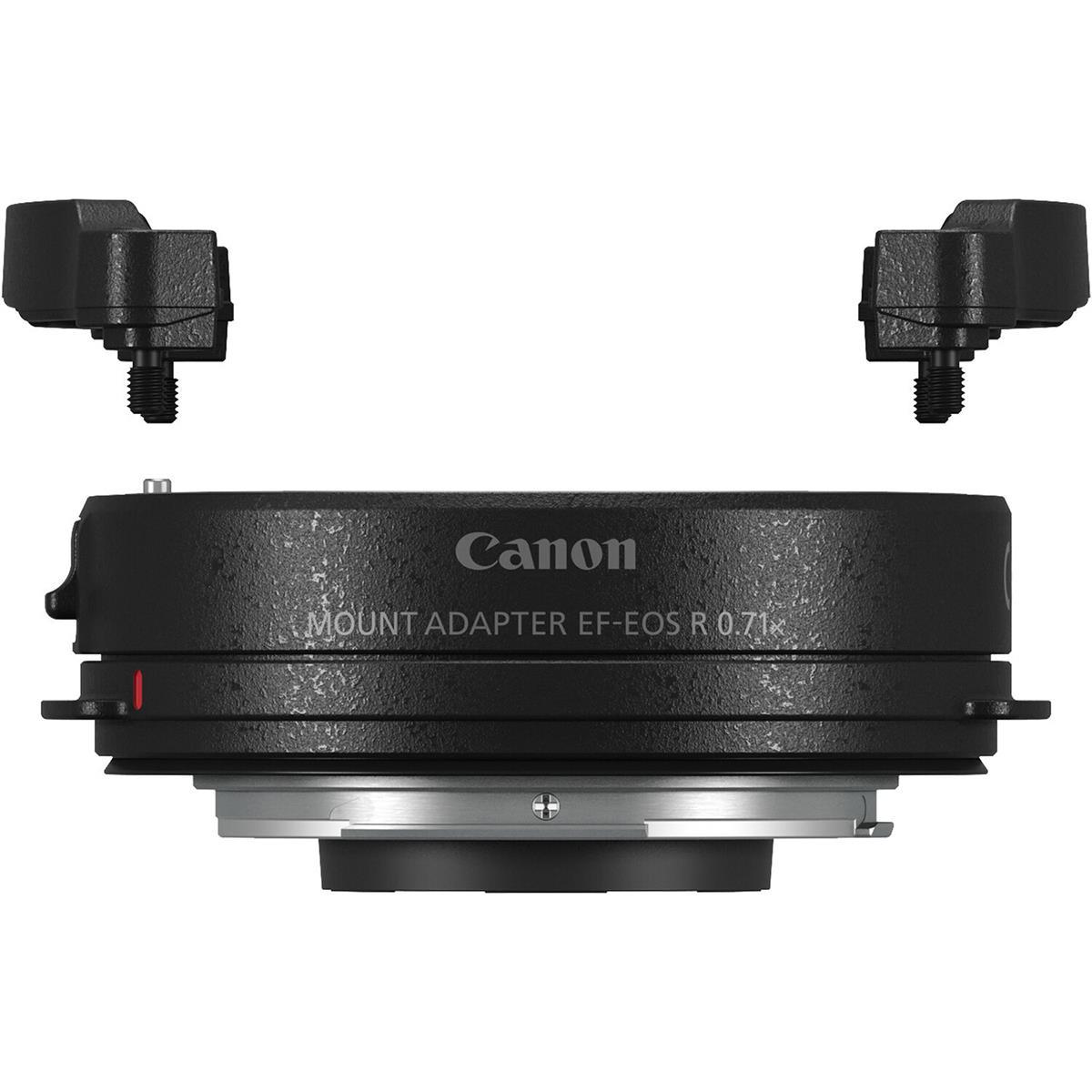 Canon EF to EOS R Mount Adapter 0.71x Speed Booster - Compatible with EF Lenses on EOS R Cameras for Photography & Videography