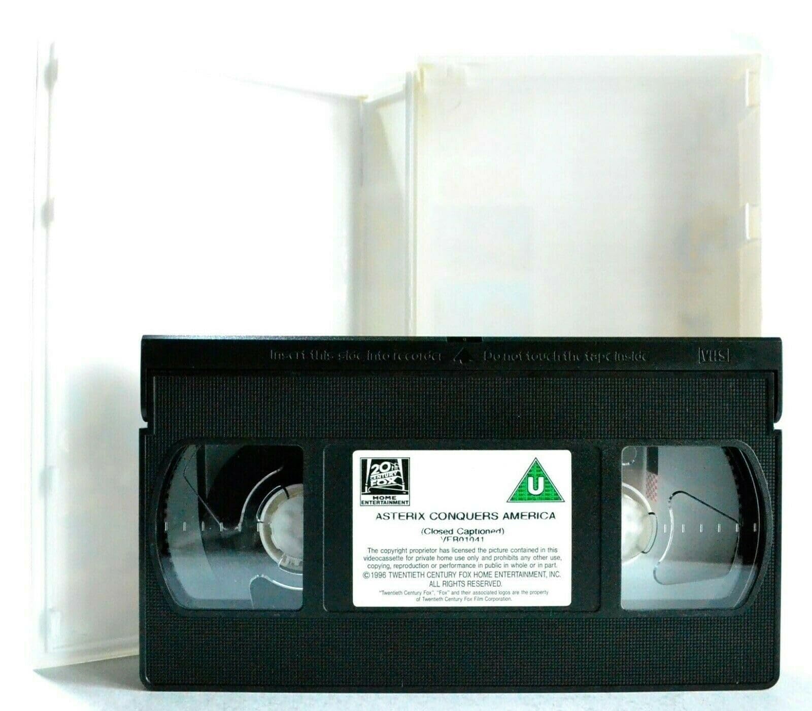 Asterix in America VHS - Classic Animated Adventure Movie for Kids & Family Movie Night