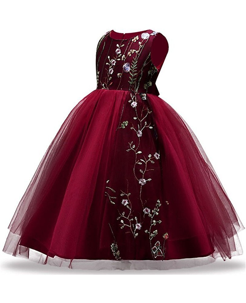 Adorable Embroidered Baby Girl Dress - Perfect for Special Occasions, Parties & Photoshoots | Little Big Girl Outfit