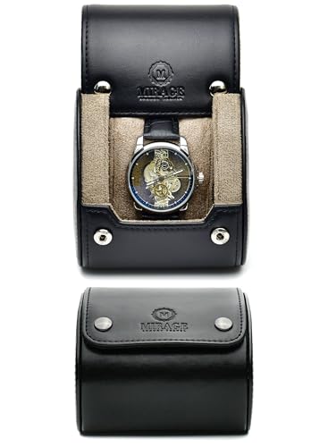 Saffiano Real Leather/Single watch case